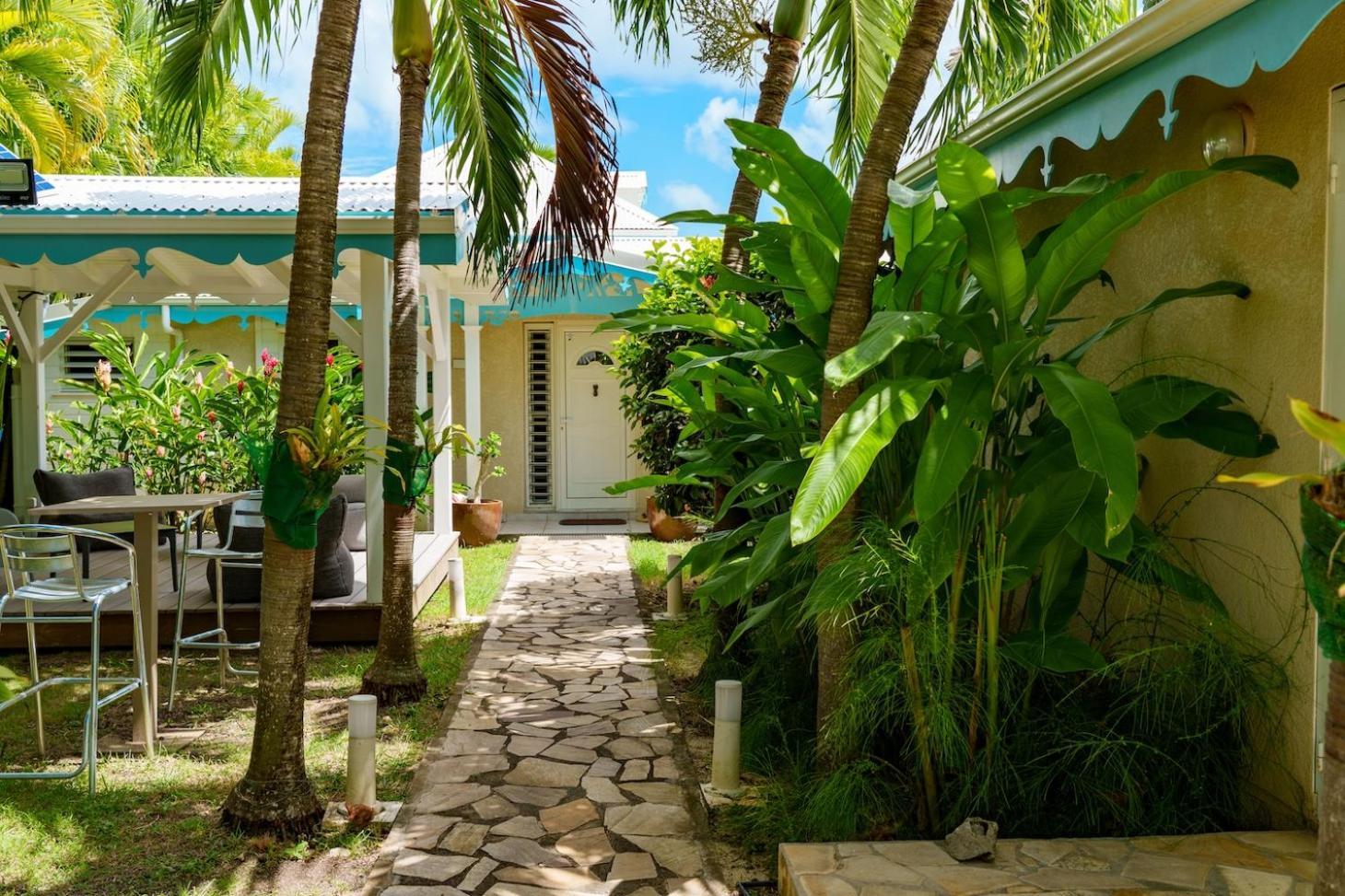 Villa Les Arbres Voyageurs sur les hauteurs de Saint François Saint-Francois (Grande-Terre) Exterior foto